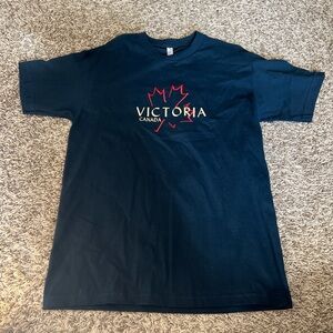 Victoria Canada Navy T-Shirt